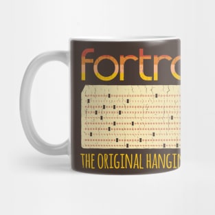 Fortran - the original hanging chad Mug